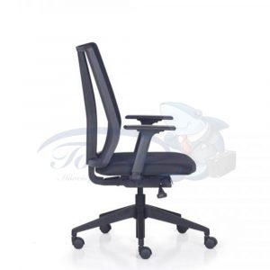 Cadeira Diretor Torres Addit base giratória e braço regulável