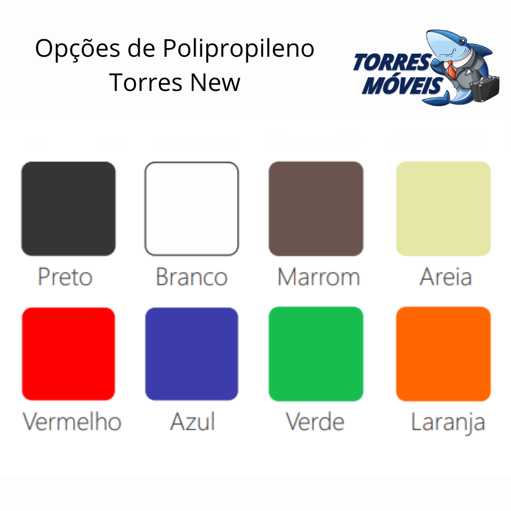 Opções de Polipropileno Torres New