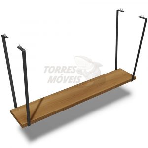 Suporte suspenso para cpu Plataforma dupla- Torres Clean